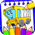 Logo of Vehicles Coloring Book android Application 